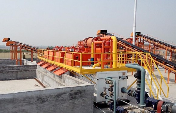 河道淤泥多級篩分系統 河道淤泥多級篩分系統