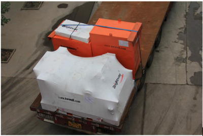 聚氨酯篩網型振動篩發貨