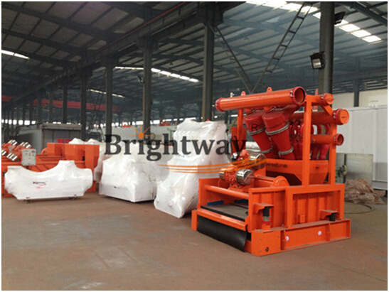 生產完畢的泥漿清潔器