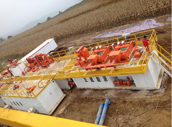 石油鉆井ZJ50J鉆機配套固控系統