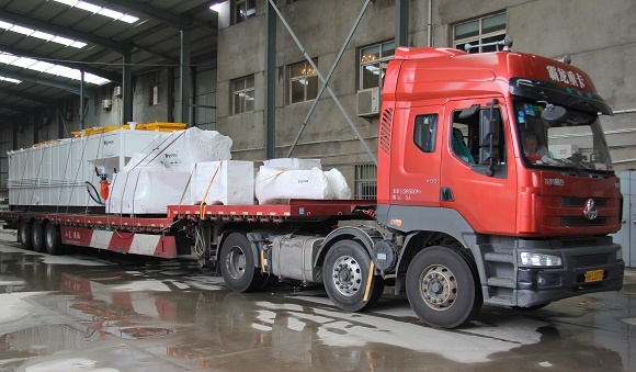 350GPM非開挖泥漿循環系統發往印度