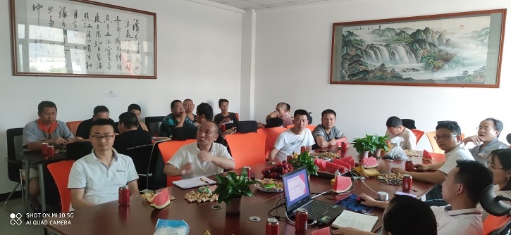 各部門主管發言