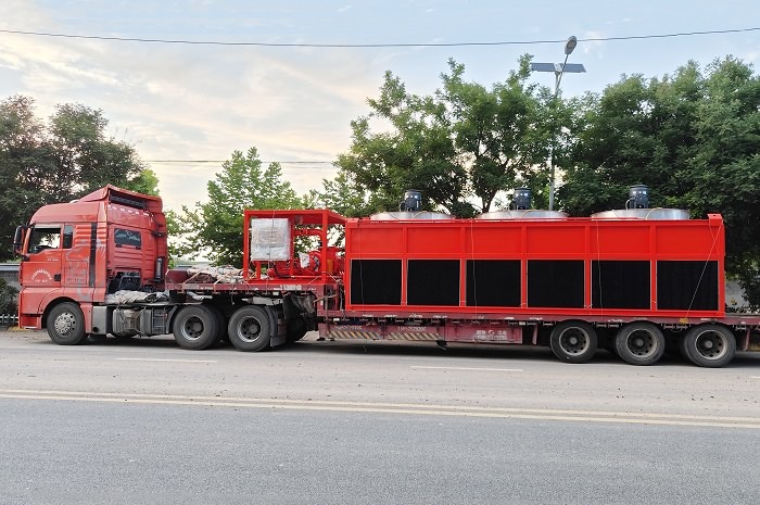 第二代泥漿冷卻系統交付客戶