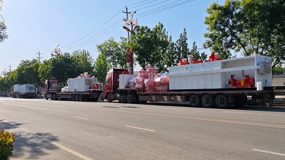 4套煤層氣鉆井固控系統即將發往內蒙