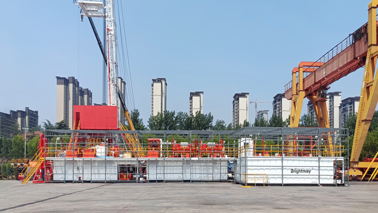 正道能源 ZJ40 鉆機固控系統交付中東卡塔爾客戶