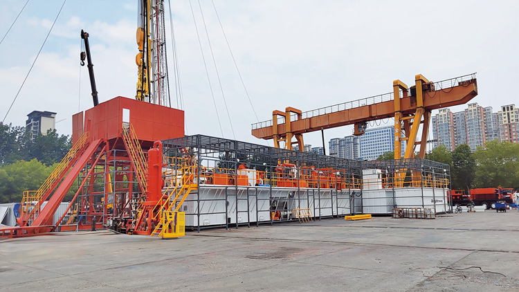 正道能源 ZJ40 鉆機固控系統交付中東卡塔爾客戶